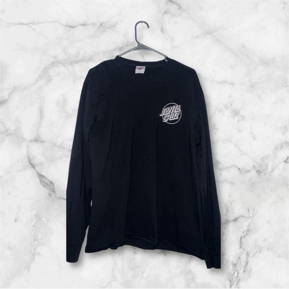 Santa Cruz Black Long Sleeve Shirt